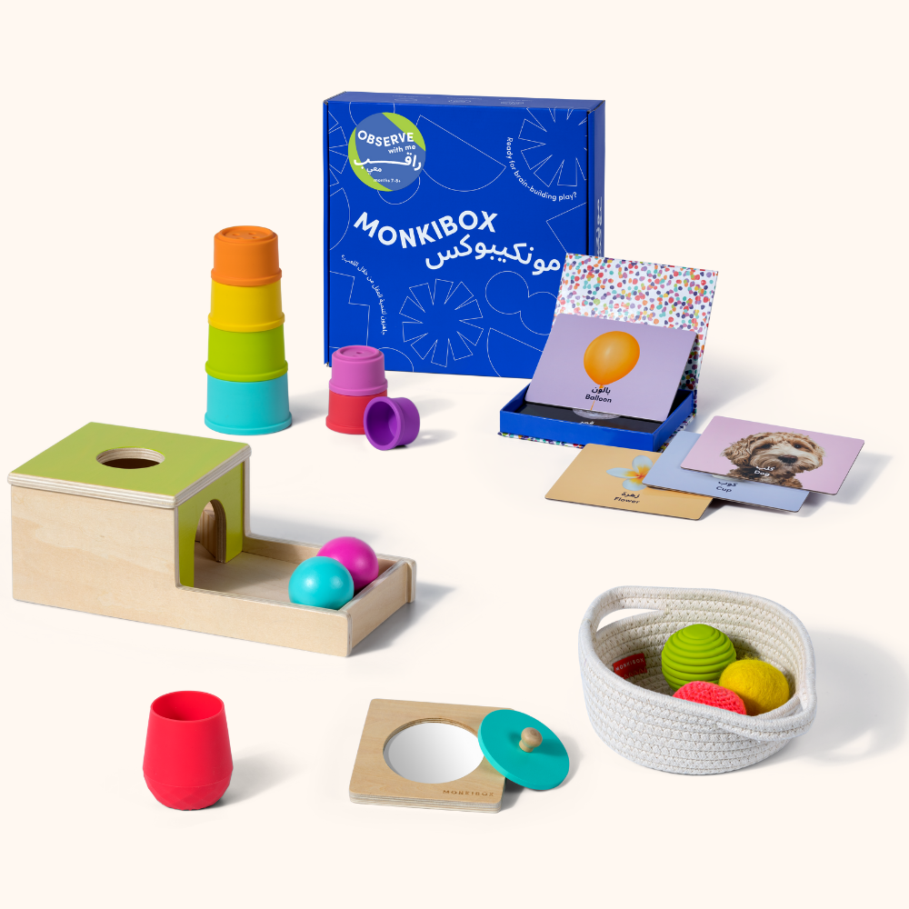 Educational & Montessori Toys for 7-8 Month Old | MonkiBox