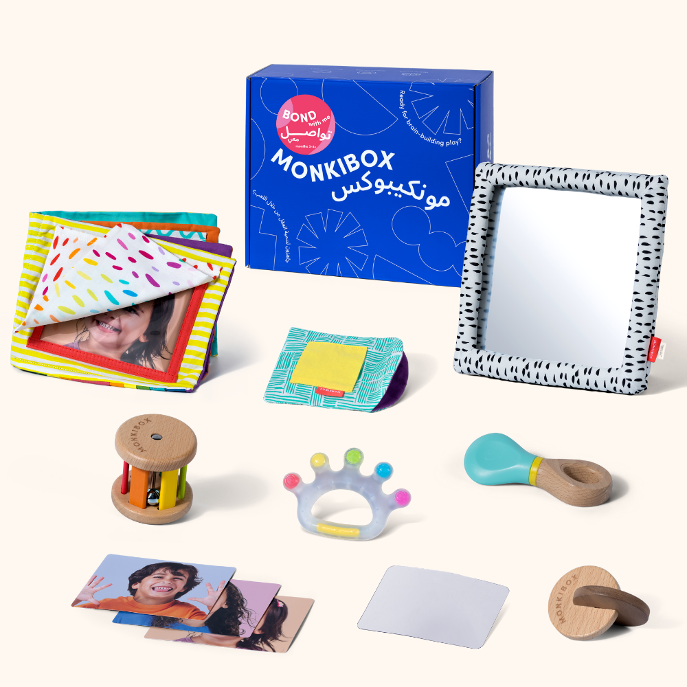 Educational Montessori Toys for 3 4 Month Old MonkiBox