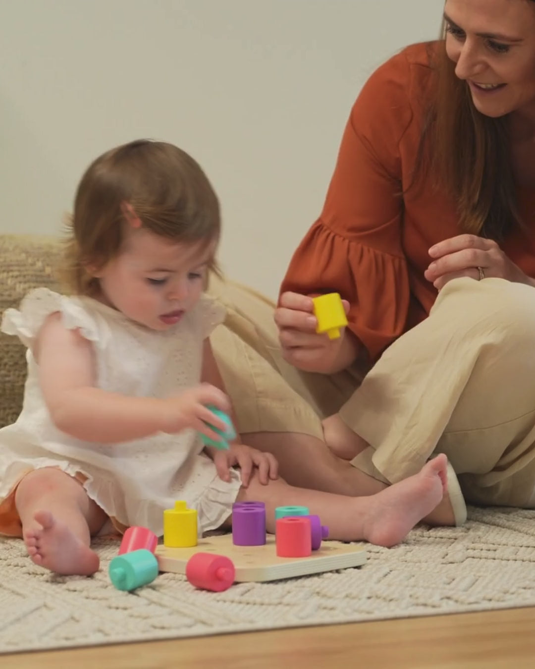 Load video: Monkibox Toddler educational Toys play time video