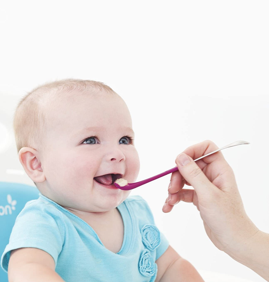 Silicone Tip Boon Swap Spoon_ baby eting