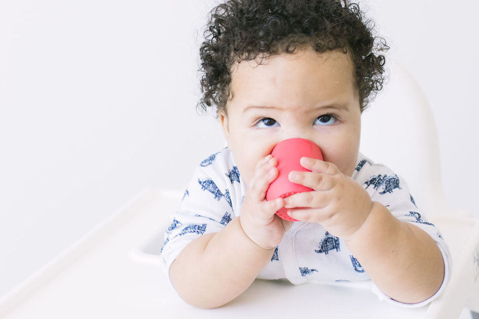 Week 34: Why teach your baby to drink from an open cup?