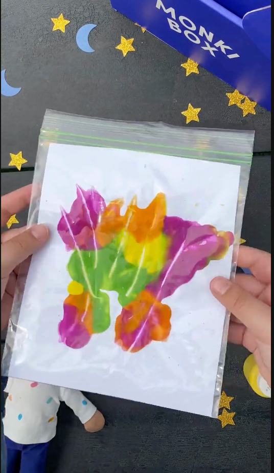 Baby Ziplock Art Activity
