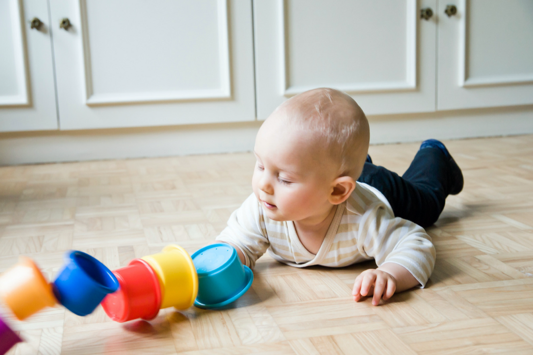 Week 33: Why your baby loves knocking down cups