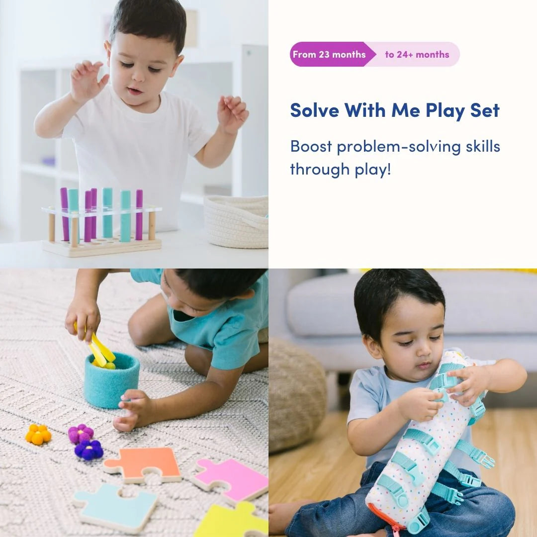 Simple Solving Problem Toy Solve With Me By MonkiBox- Problem-Solving Toys For Toddlers