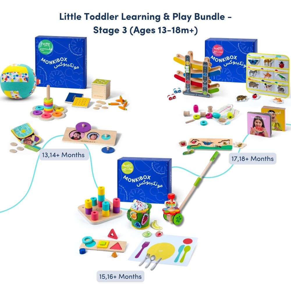 Little Toddler Learning & Play Bundle - Stage 3 (Ages 13-18m+)