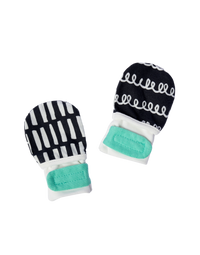 Black & White Mittens